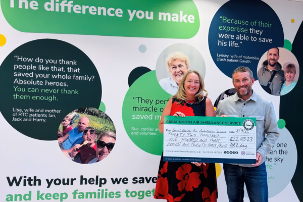 Great North Air Ambulance fundraising